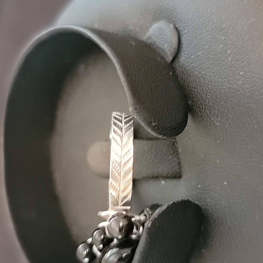 Silver and gemstone ring - Picture 3 of 4